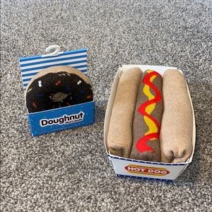 Sock Candy Doughnut and Hot Dog Combo